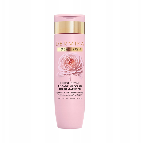 Dermika DERM IDEAL SKIN Woda micelarna różana 200ml