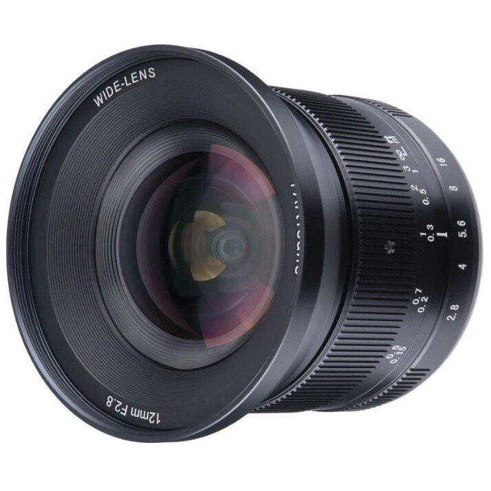 7Artisans A604B-II 12 mm F2.8 M43 MK II Manuál Objektív