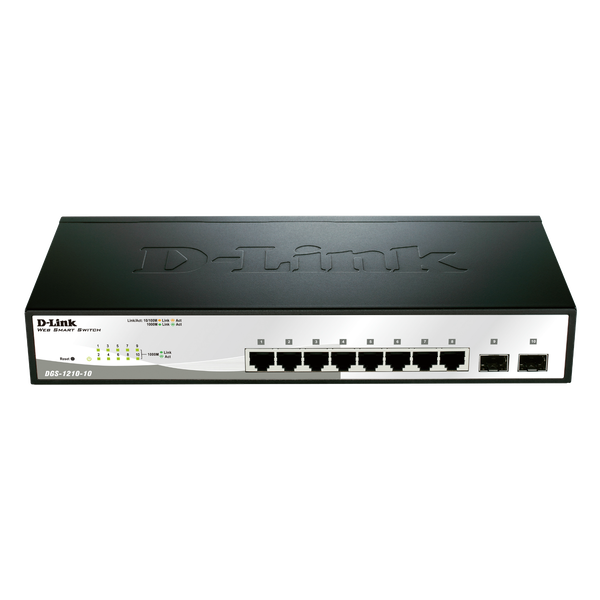D-Link DGS-1210-10 10 Port Gigabit Smart Switch