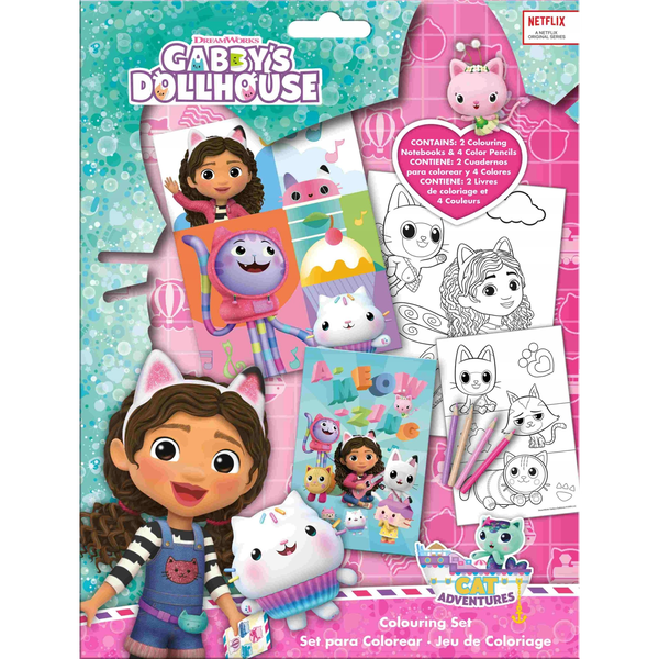 Gabi Babaháza Smoothie Land Színező Szett Matricával