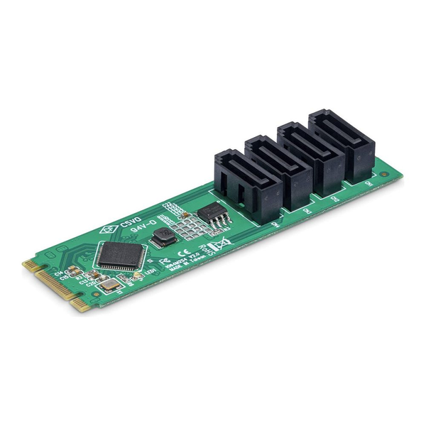 StarTech.com 4P-SATA-M2-ADAPTER интерфейс карта/адаптер Вътрешна