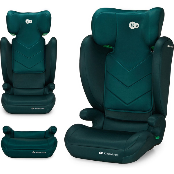 Kinderkraft I-SPARK i-Size autósülés 15-36kg - Zöld