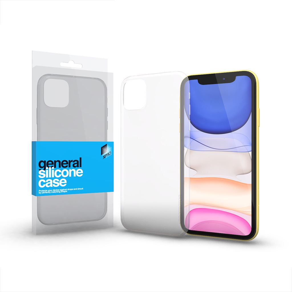 Xprotector Silicone Case Apple iPhone 11 tok áttetsző (118209) (X118209)