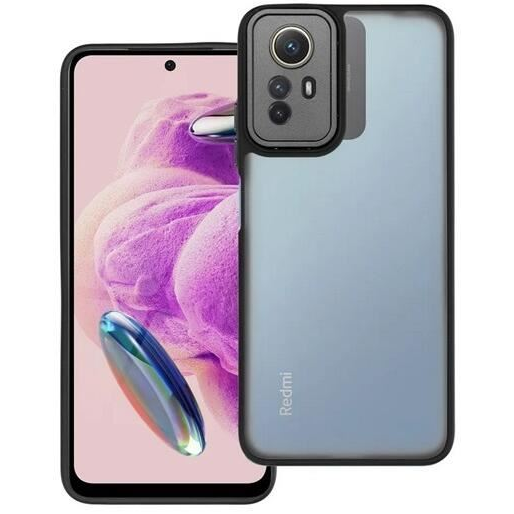 Gigapack Xiaomi Redmi Note 12S szilikon tok akril hátlappal fekete (GP-153337)