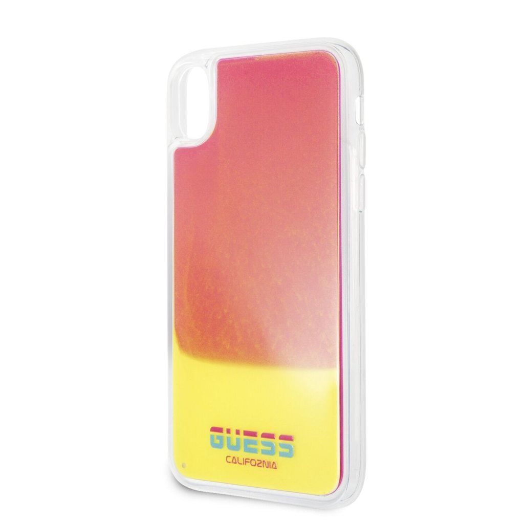 Guess Apple iPhone X/XS tok pink (GUHCPXGLCPI) (GUHCPXGLCPI)