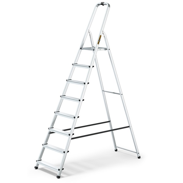 Iris Tools HL-800-8S 8 7+1 lépcsős alumínium állólétra (HL-800-8S)