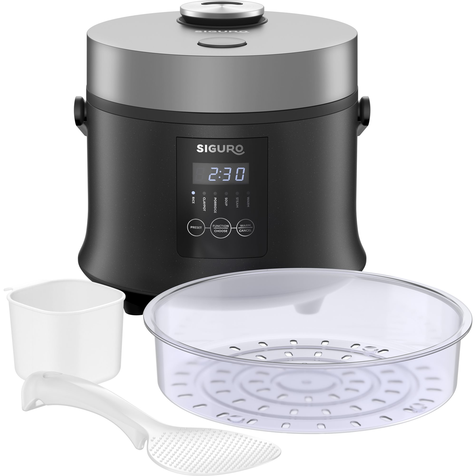 Siguro RC-R300B Rice Master Digital, pároló kosárral (SGR-RC-R300B)