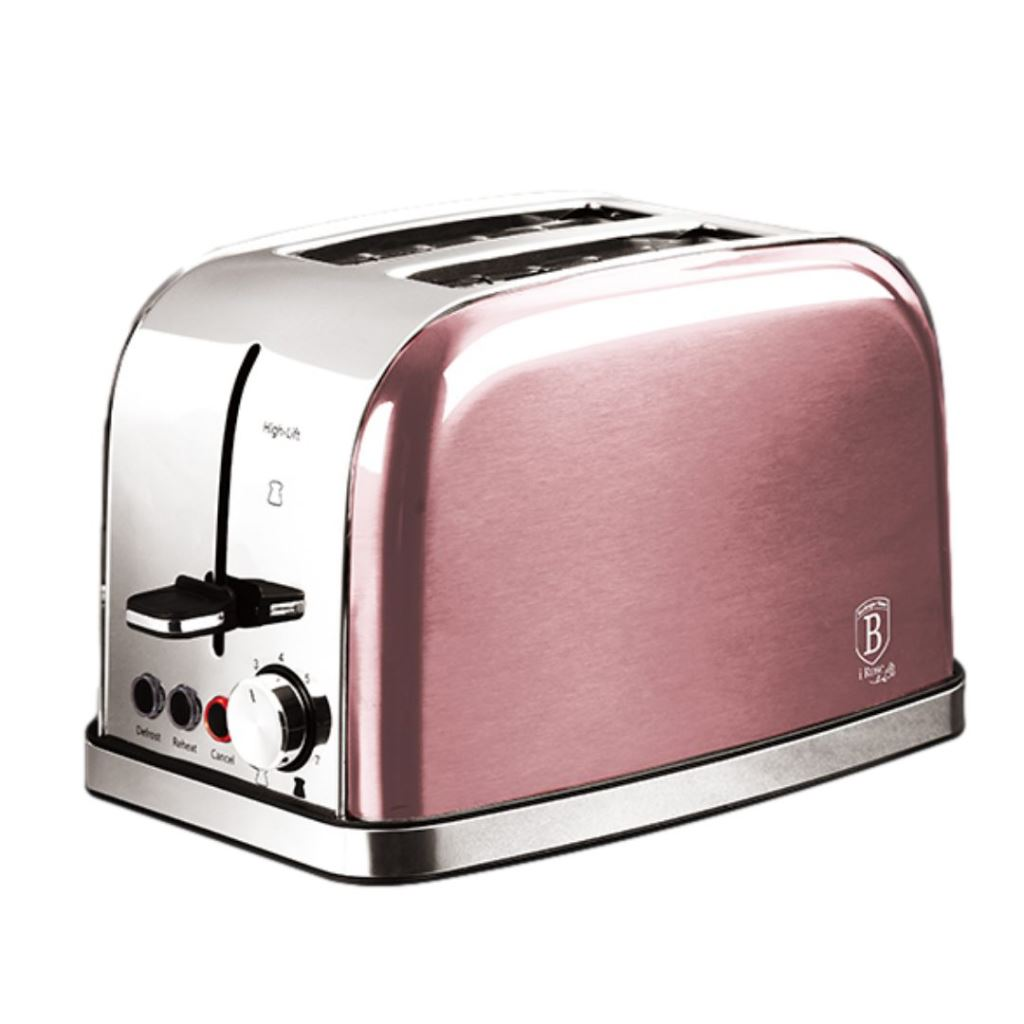 Berlinger Haus BH-9389 I-Rose Collection kenyérpirító rozsdamentes acél-pink (BH-9389)
