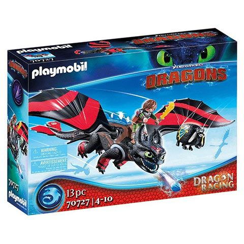 Playmobil: Dragon Racing - Hablaty és Fogatlan (70727)
