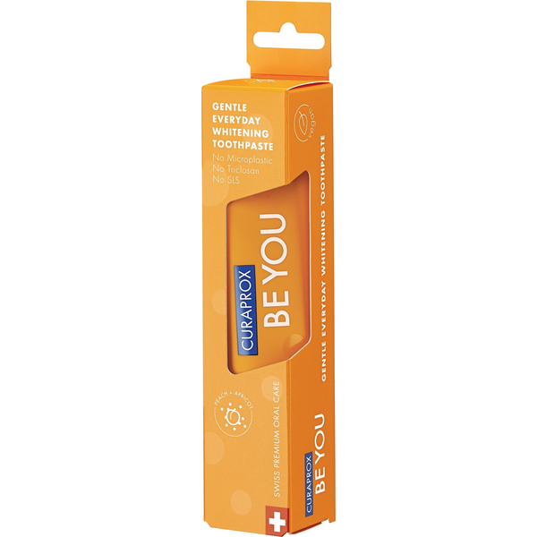 Bieliaca zubná pasta Curaprox Be You broskyňa marhuľa 60 ml