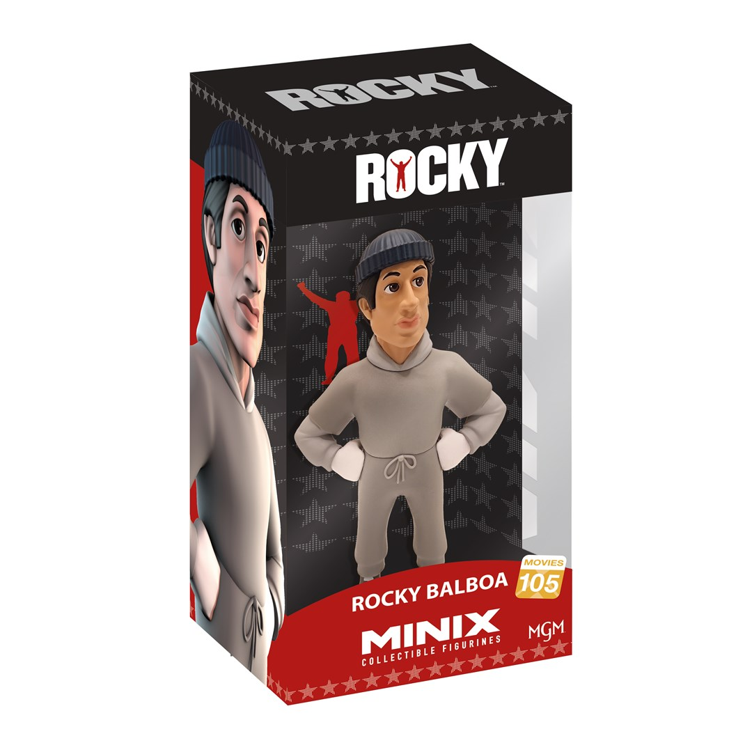 Minix 105 Movies - Rocky Balboa Tréning ruhában gyűjthető Mozifilm figura 12cm (11674)