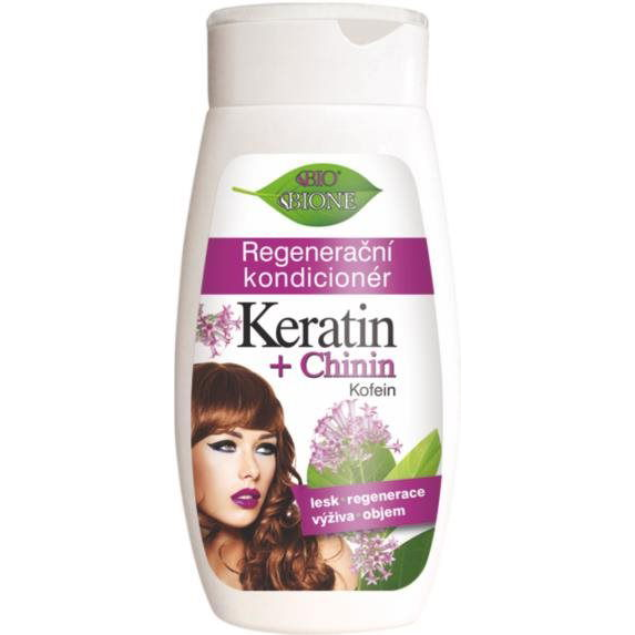 BIONE COSMETICS Bio Kinin és Keratin Regeneráló kondicionáló 260 ml (8595061612856)