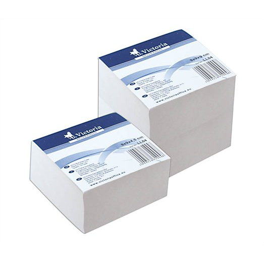 Victoria 90x90 mm Kockatömb - Fehér (700 lap) (KOCKATOMB/1)