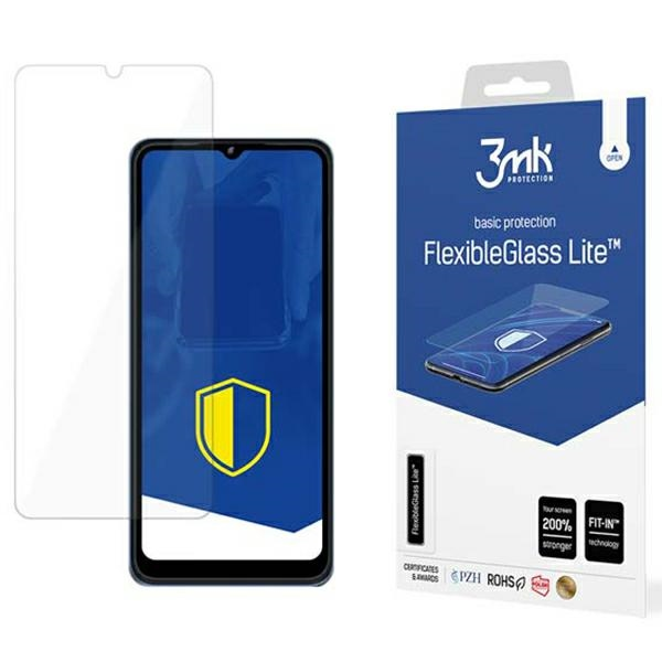 3MK FlexibleGlass Lite T-Mobile T Phone5G / Revvl 6 5G Hybrid Glass Lite