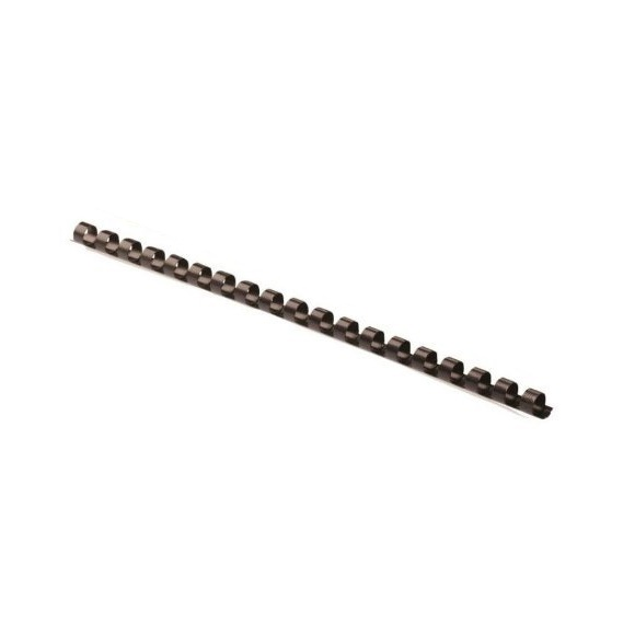 Fellowes műanyag spirál 6mm Fekete 100 db (5345307)