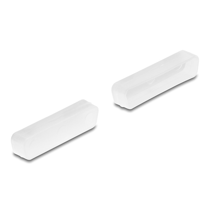 Delock 2 db. fekete borítás por ellen D-Sub 25 anya (67125) (67125)