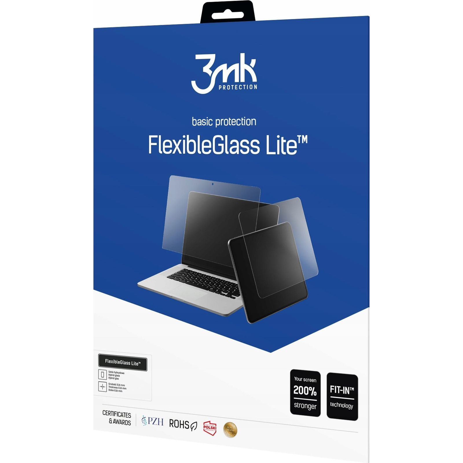 3mk FlexibleGlass hibrid üvegfólia 7H Zebra ET51/ET56 8,4cali (W-11u3FxGl-ZeET5156)