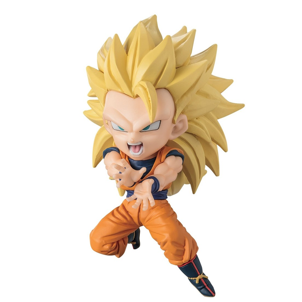 Bandai Chibi Masters Dragon Ball - Son Goku SS3 figura 10cm