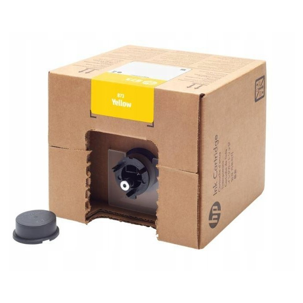HP 873 3-liter Yellow Latex Ink Cartridge printhoved Termisk inkjet
