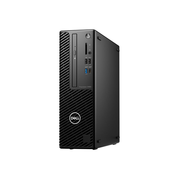 DELL Precision 3460 SFF Intel® Core™ i7 i7-12700 16 GB DDR5-SDRAM 512 GB SSD NVIDIA Quadro T1000 Windows 10 Pro Munkaállomás Fekete