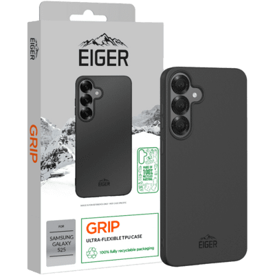 Eiger Grip Samsung Galaxy S25 Telefon tok - Fekete (EGCA00698)