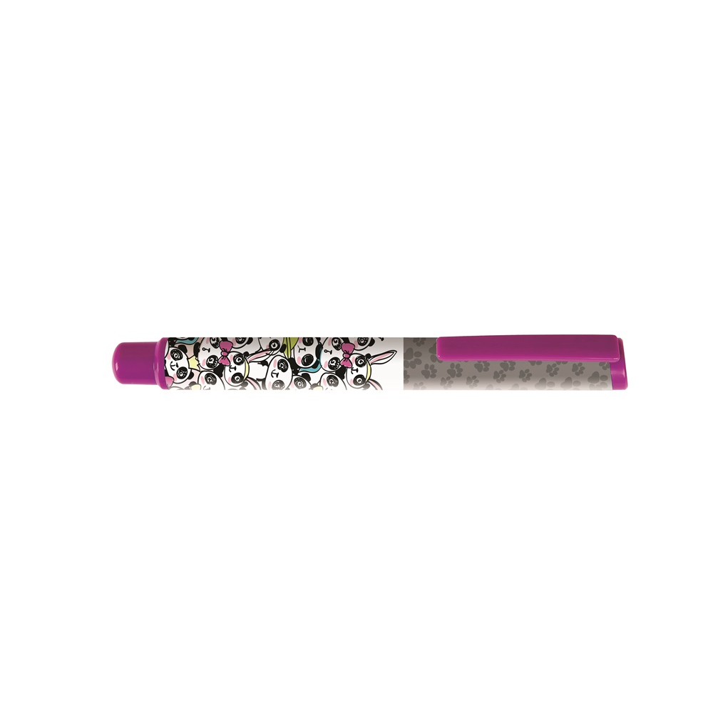 ICO Cresco Go Pen Animal DP12 Töltőtoll (Kék tinta / 0.5mm) - Mintás (7040347003)