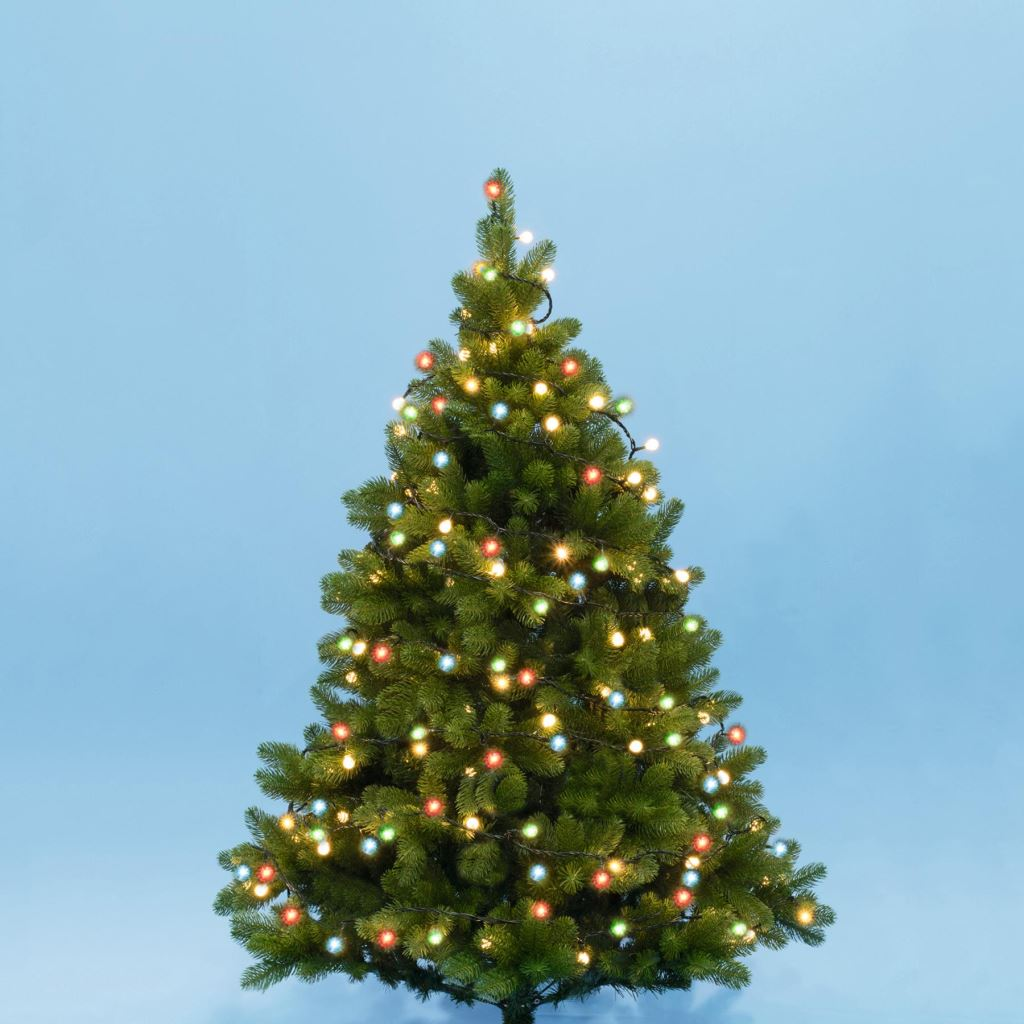 Somogyi LED-es Fényfüzér gömb alakú 4m színes (KII 50B/M) (KII 50B/M)