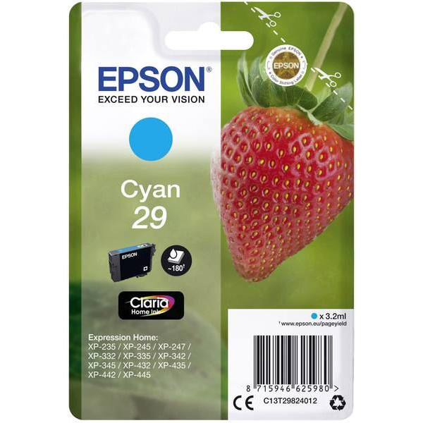 Epson Strawberry C13T29824012 Druckerpatrone 1 Stück(e) Original Standardertrag