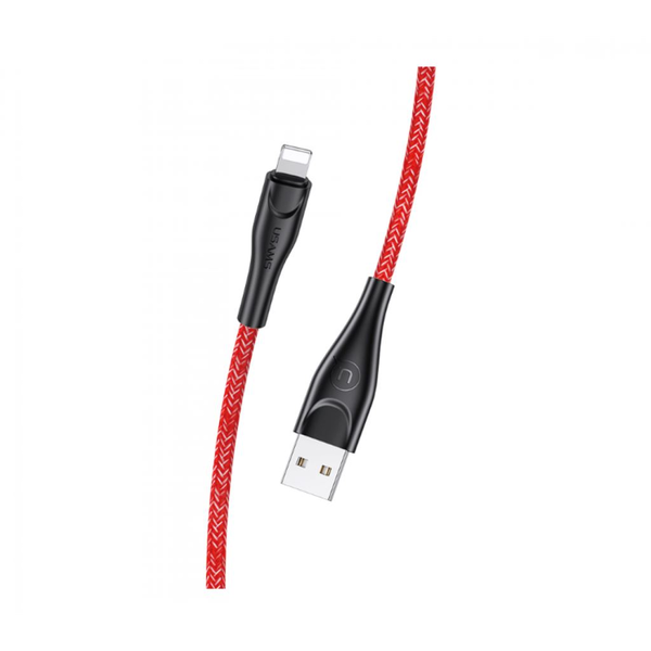 Kábel Usams USB - USB typ C 1 m červený