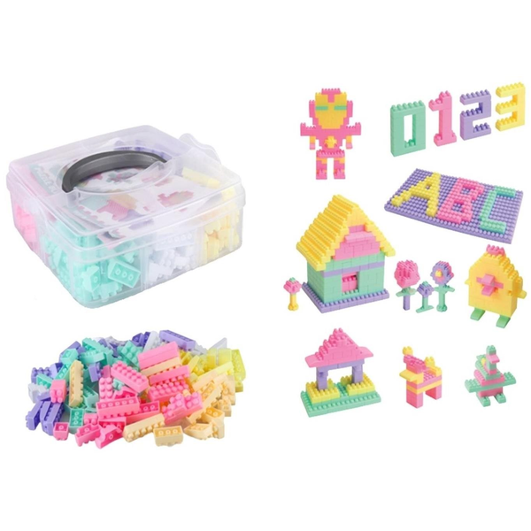KIK KX5670 Plastic cubes for children 580 pieces