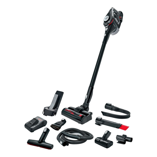 Bosch Serie 8 BSS825MULT ručný vysávač Šedá Bezvreckové