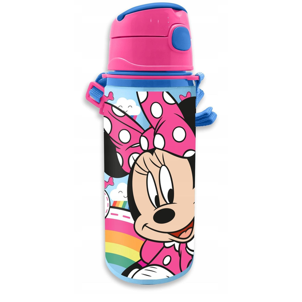Disney Minnie alumínium kulacs akasztóval 600ml