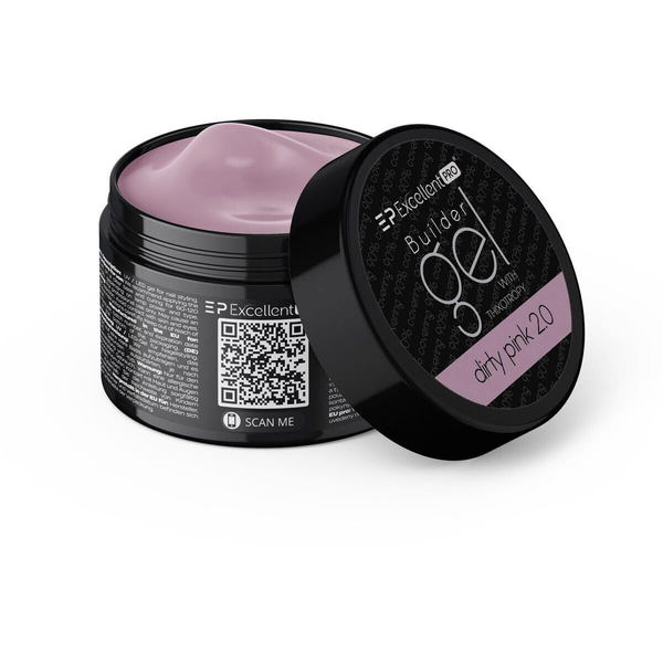 Excellent PRO Builder Gel With Thixotropy żel budujący Dirty Pink 2.0 15g