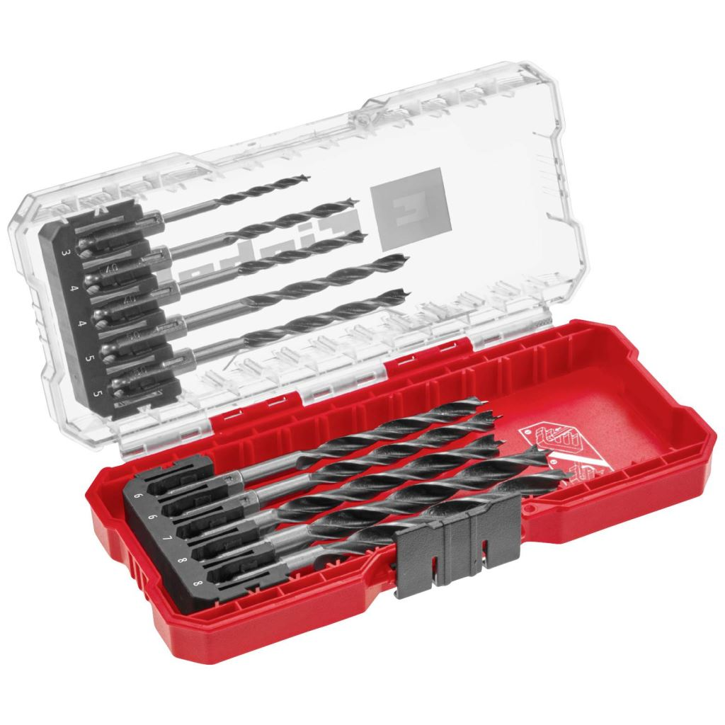 Einhell 10 darabos fa spirál fúró készlet (108733) (einhell108733)