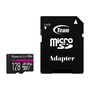 TeamGroup 128GB PRO V30 microSDXC UHS-I CL3 Memóriakártya + Adapter