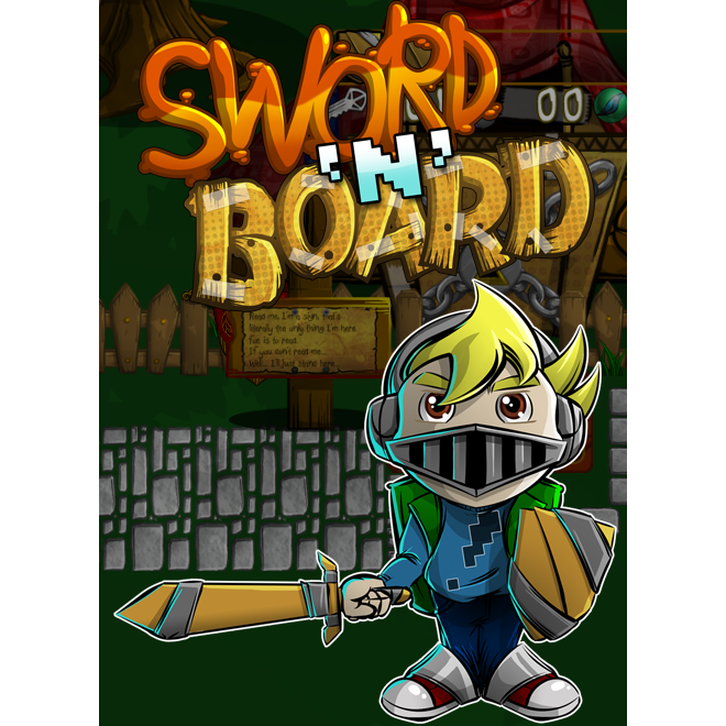 Sword 'N' Board (PC - Steam elektronikus játék licensz)