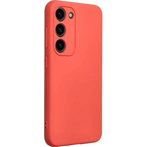 Forcell Silicone Samsung Galaxy S23 szilikon tok, barack (33165)