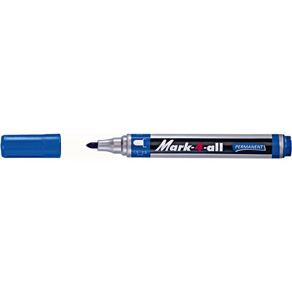 STABILO Mark-4-all permanente marker Blauw