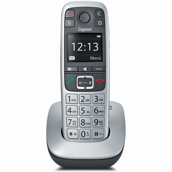 TELF Gigaset E560 - Schnurlostelefon mit Rufnummernanzeige - DECTGAP