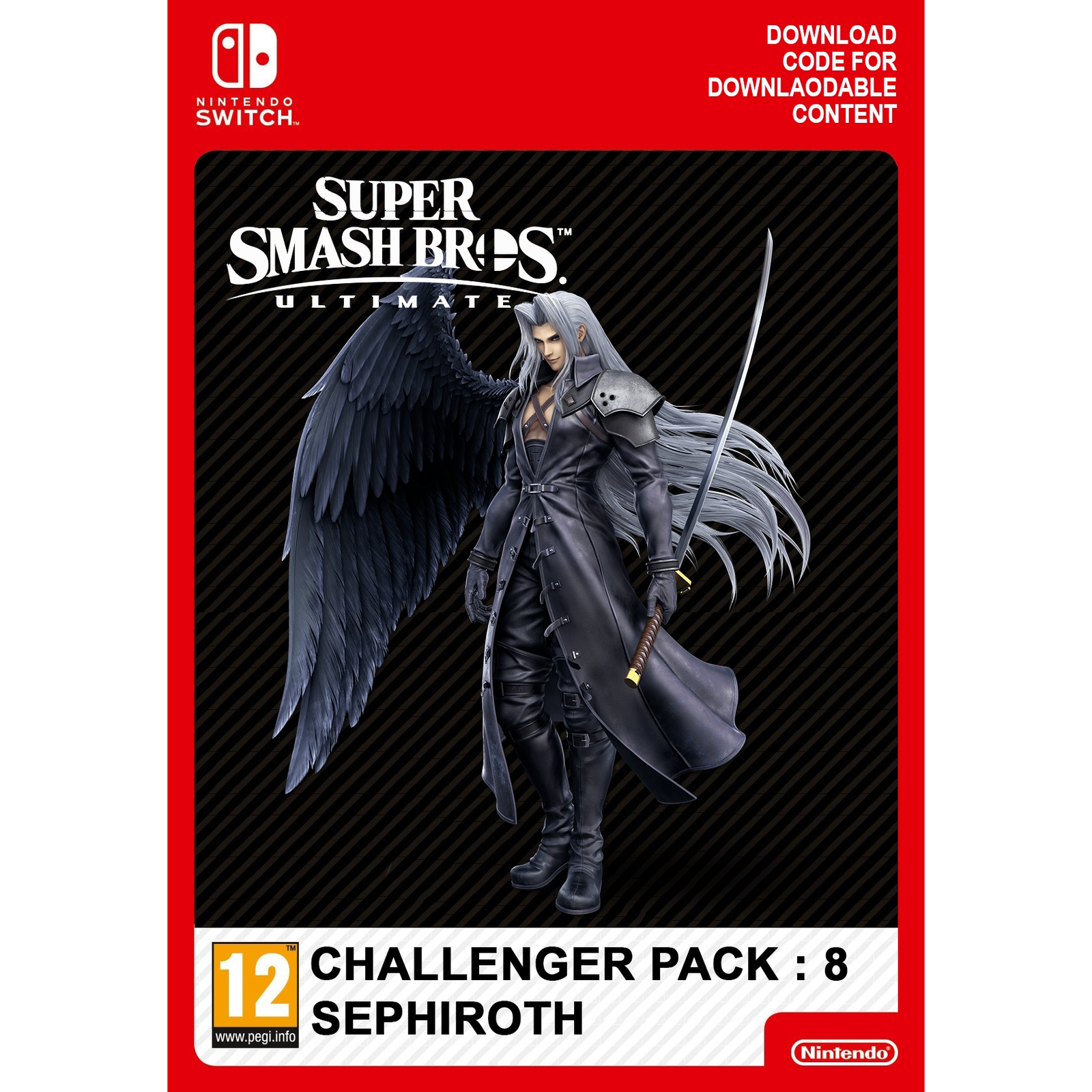Super Smash Bros. Ultimate - Challenger Pack 8: Sephiroth (Nintendo Switch - elektronikus játék licensz)