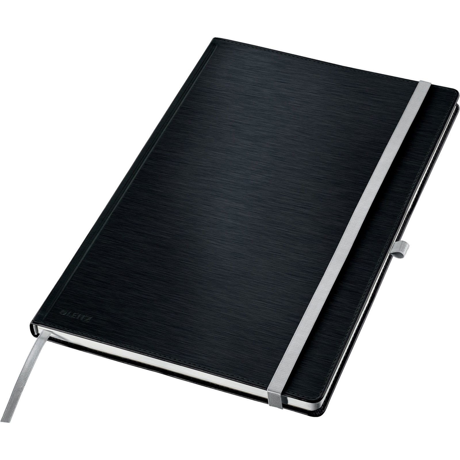 LEITZ Style A4, kemény borító, vonalas, fekete (44751094)