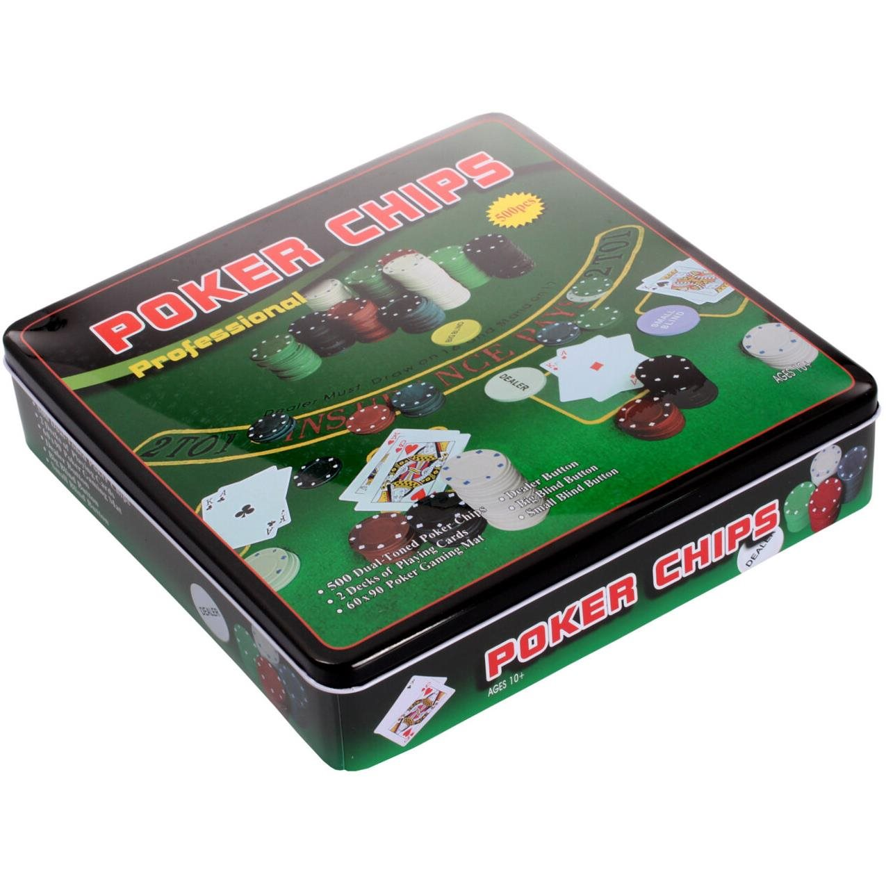 Poker Box 500 poker set (40434)