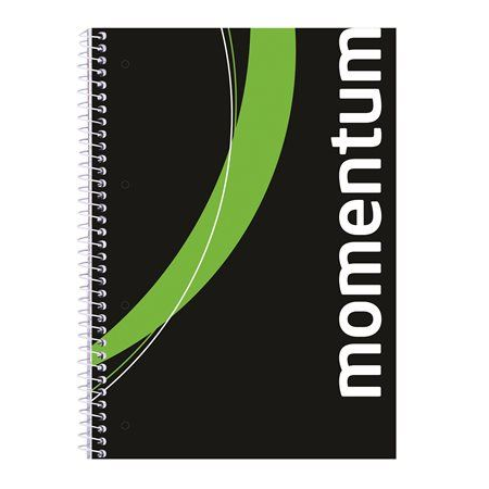 Victoria spirálfüzet, A4, sima, 90 lap, "Momentum" (ISVFS90S) (ISVFS90S)