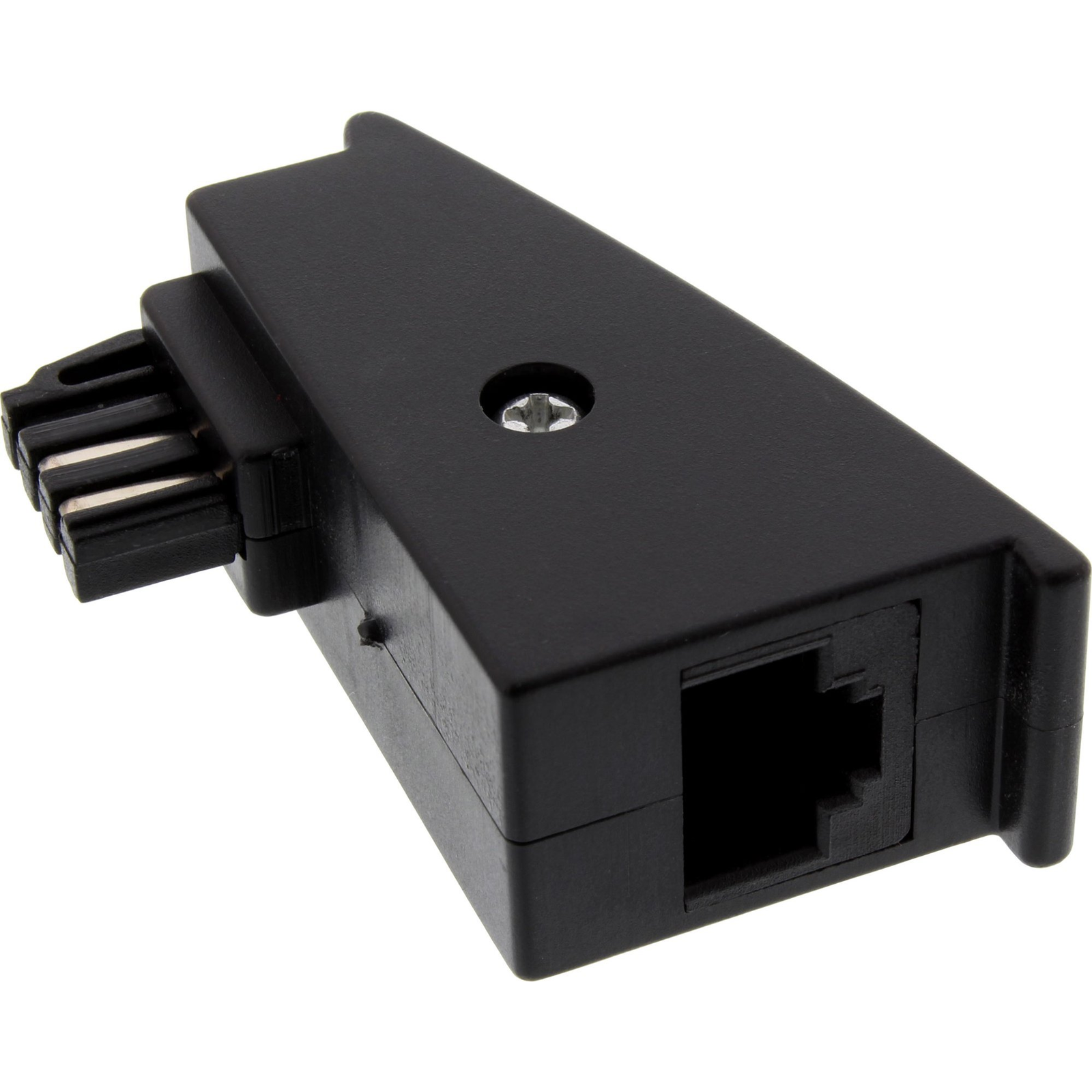 InLine 69948F csatlakozó átlakító RJ45 female RJ45 Fekete (69948F)