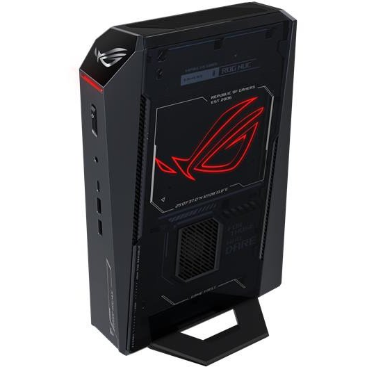 ASUS ROG NUC RNUC15JNK9X28AA2 Intel Core Ultra 9 275HX 32 GB DDR5-SDRAM 2 TB SSD NVIDIA GeForce RTX 5080 Windows 11 Home USFF Mini PC Fekete
