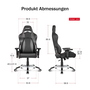 AKRacing Gaming Chair Premium - Black (AK-PREMIUM-CB)