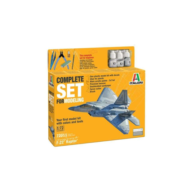 Italeri F-22 Raptor repülőgép makett 1:72