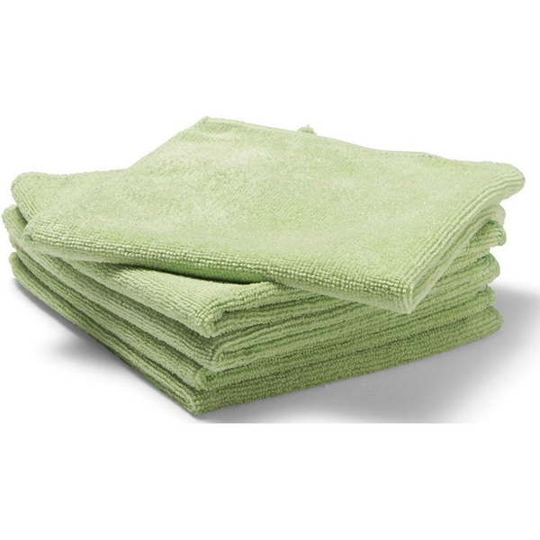 Microfiberklud Prime Source 40x40cm Grøn,10 stk/pk