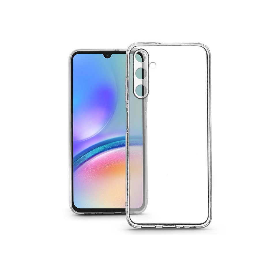 Samsung SM-A057F Galaxy A05s szilikon hátlap kameravédővel - Clear Case Box - átlátszó (HF262531)