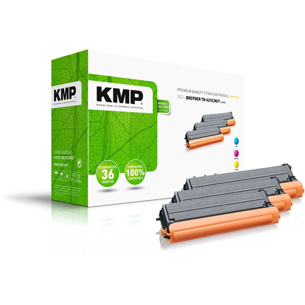 KMP Тонер Brother TN421 Мултипак CMY Неоригинален